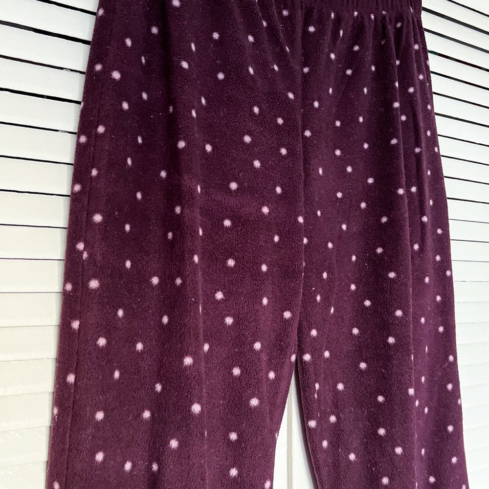 Gilligan & O’Malley | Fleece Polka Dot Pajama Pants - Picture 3 of 6